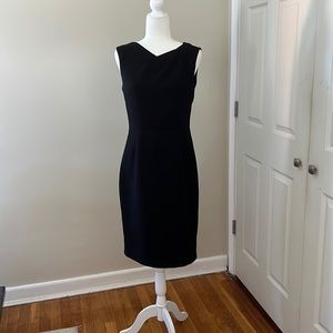Exquisite L.K.Bennett black sheath dress. Classic, understated, subtly sexy.